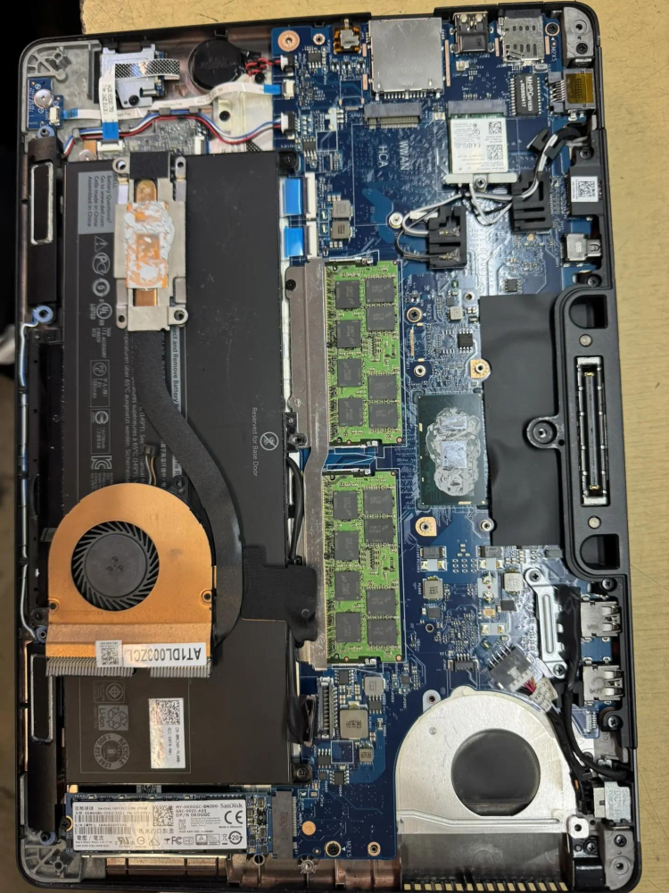 Ремонт ноутбука Dell